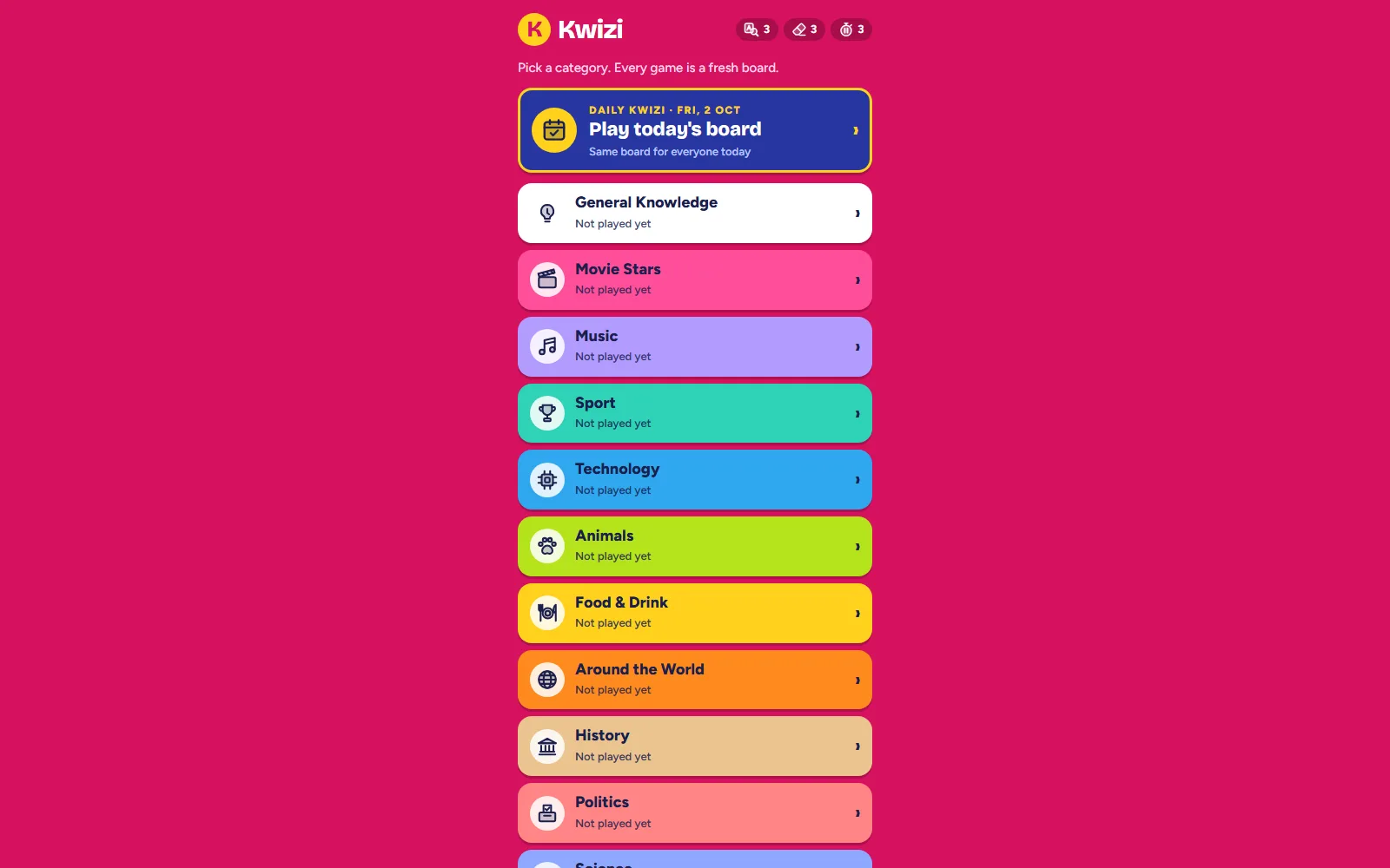 Kwizi, screenshot 4 of 4