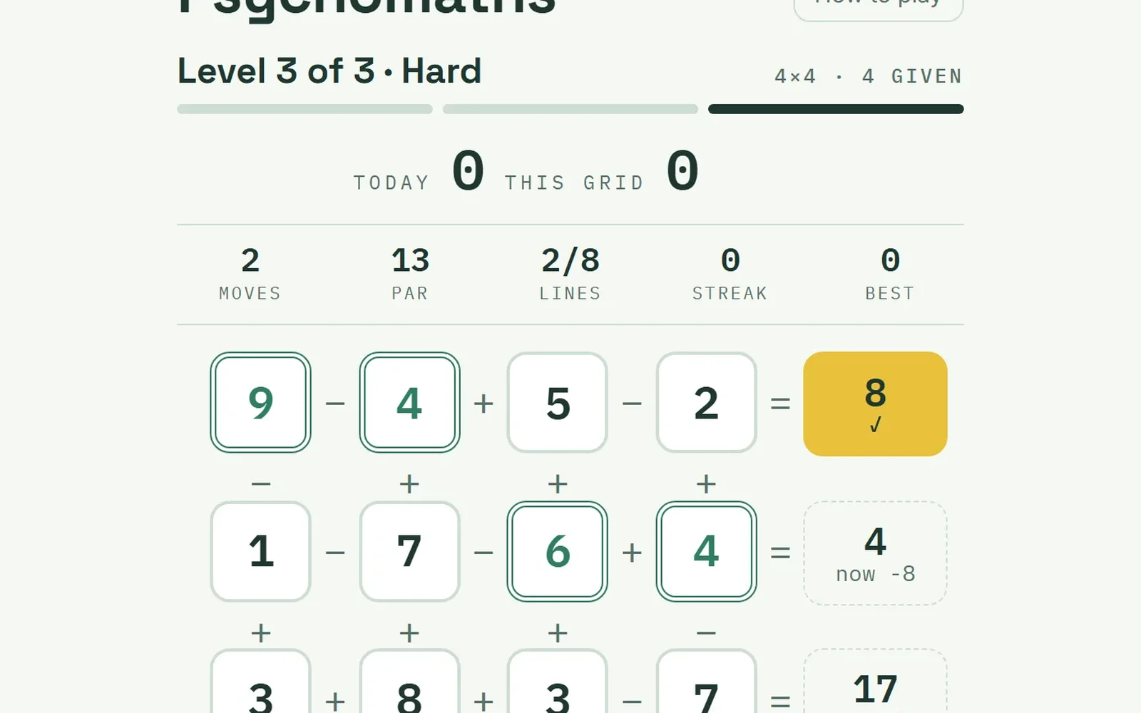 Psychomaths, screenshot 2 of 4